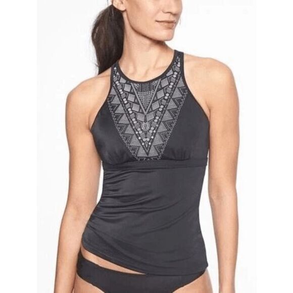NWT Size 38 B/C ATHLETA Ibiza Geo Bra Cup Tankini Swim - Picture 1 of 2